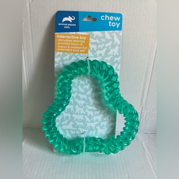 Animal Planet Pets fun Interactive Chew Dog Toy Stimulates Exercise Entertains - Picture 1 of 4